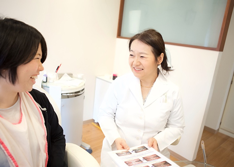 大人の矯正相談の様子