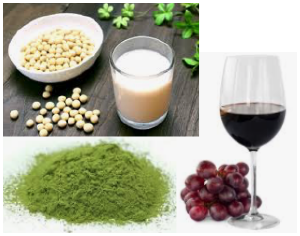 ビタミンB群・抗酸化物質・ポリフェノール・カテキン・イソフラボンを積極的に摂る